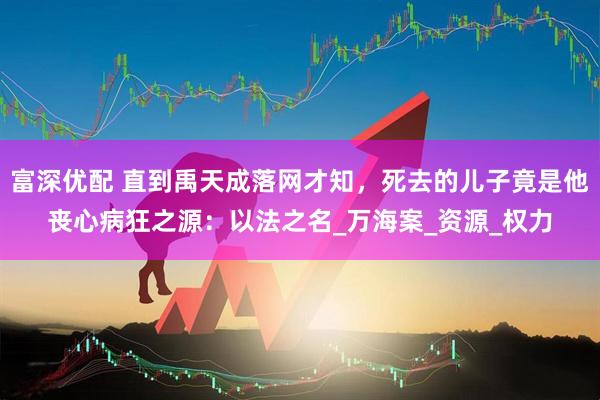 富深优配 直到禹天成落网才知，死去的儿子竟是他丧心病狂之源：以法之名_万海案_资源_权力