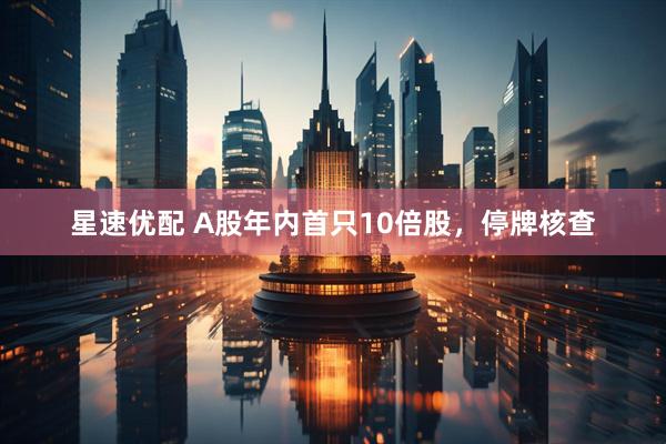 星速优配 A股年内首只10倍股，停牌核查