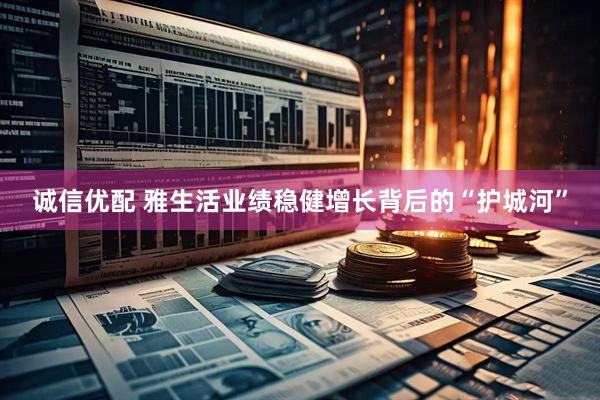 诚信优配 雅生活业绩稳健增长背后的“护城河”